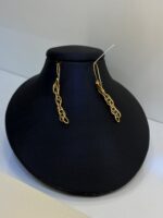 گوشواره طرح شنل طلا - Image 2