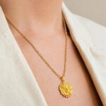 گردنبند طلا طرح شمایل